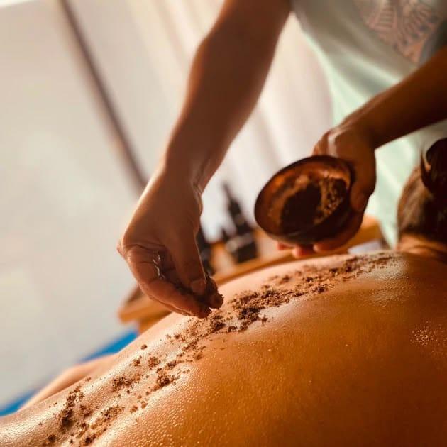 Body Scrub and Aroma Massage
